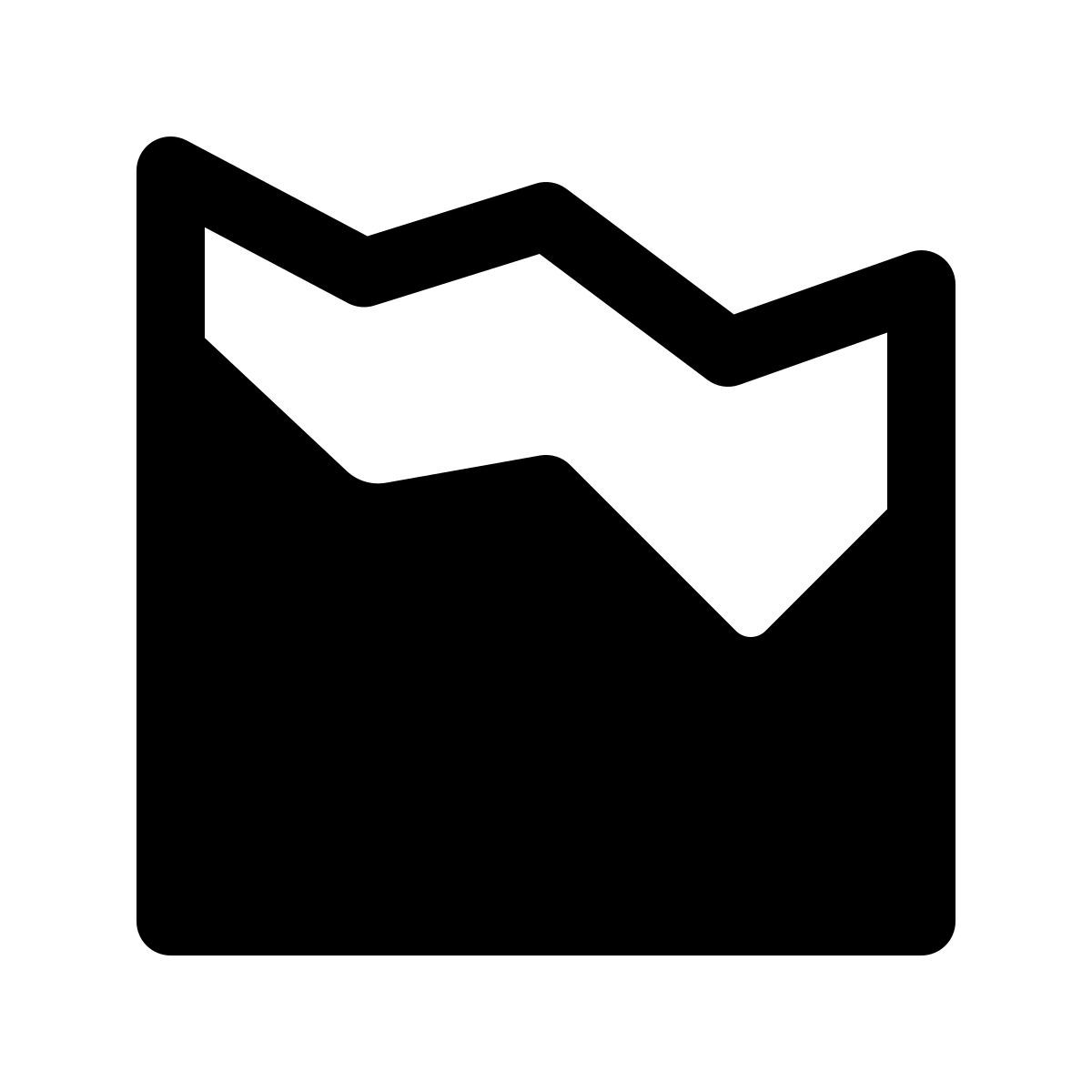 windows 11 filled style 区域图 icon