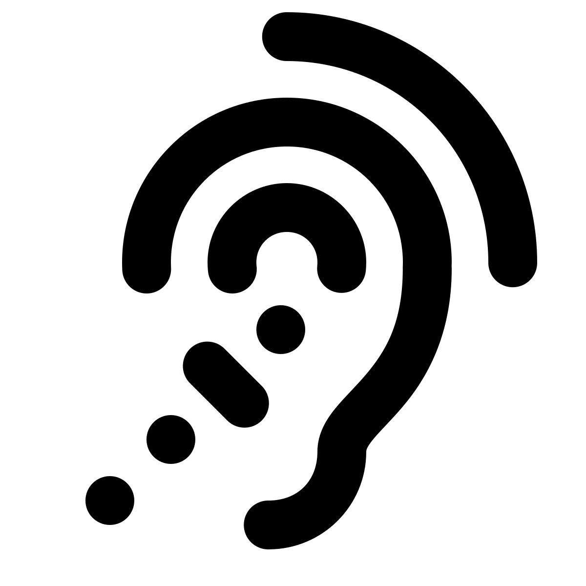 windows 11 filled style 보조 청취 시스템 icon