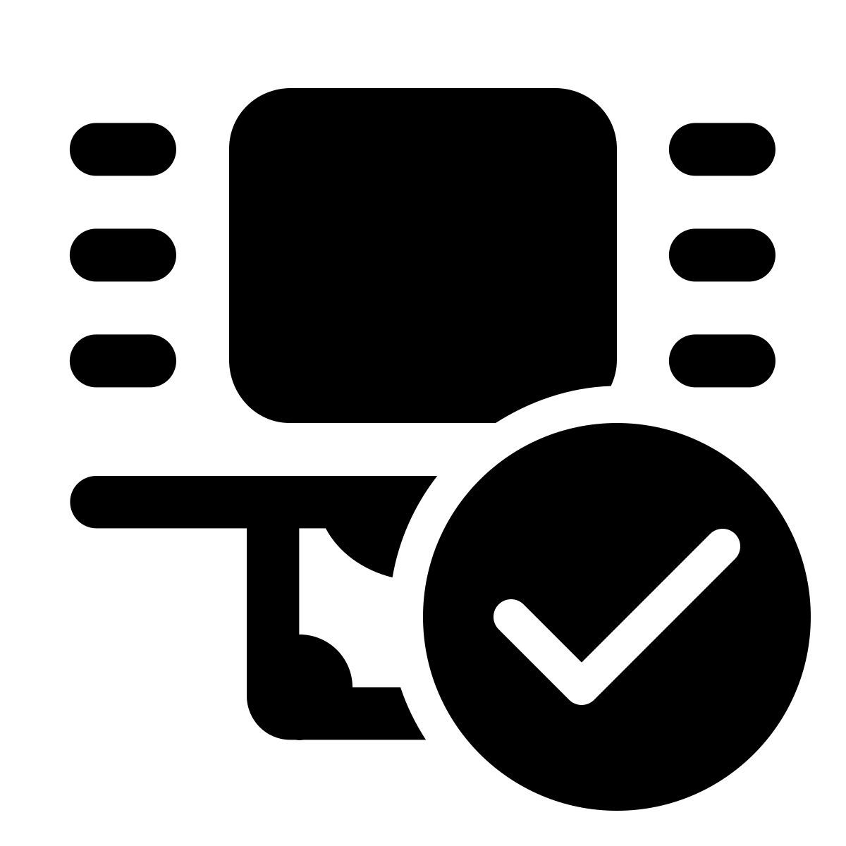 windows 11 filled style atm 批准 icon