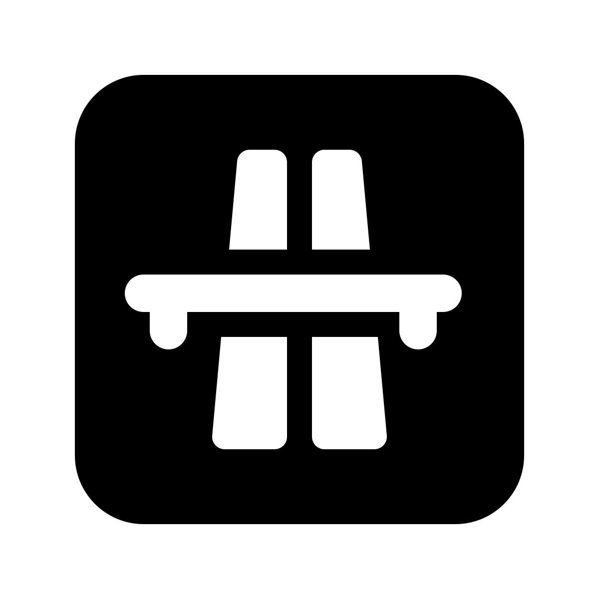 windows 11 filled style 高速公路 icon