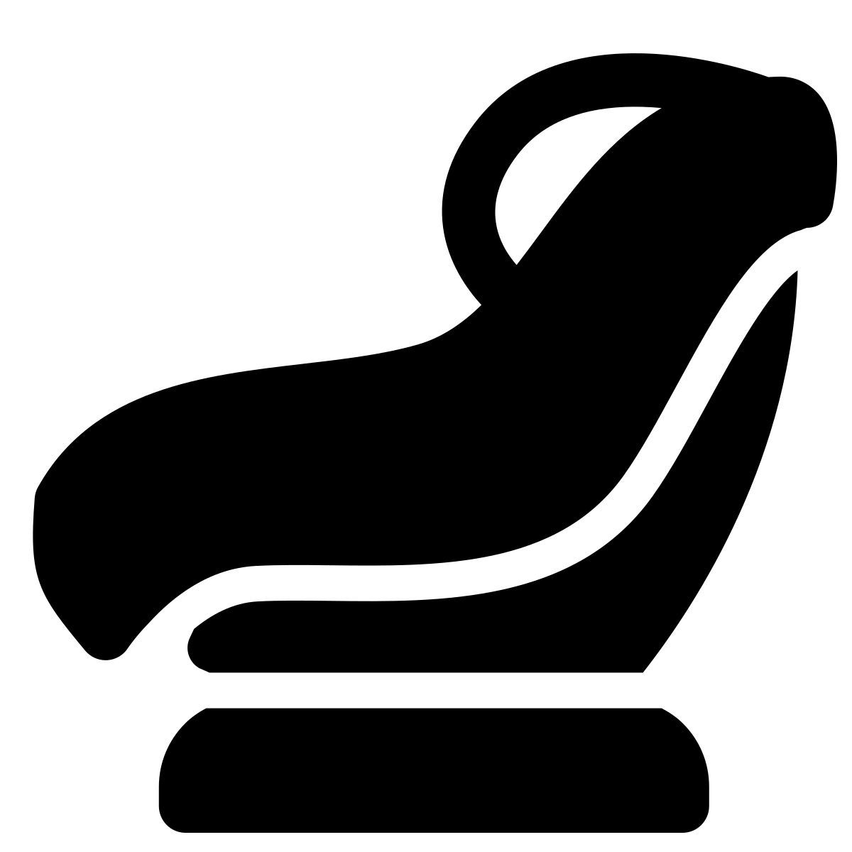 windows 11 filled style asiento de coche de bebé icon