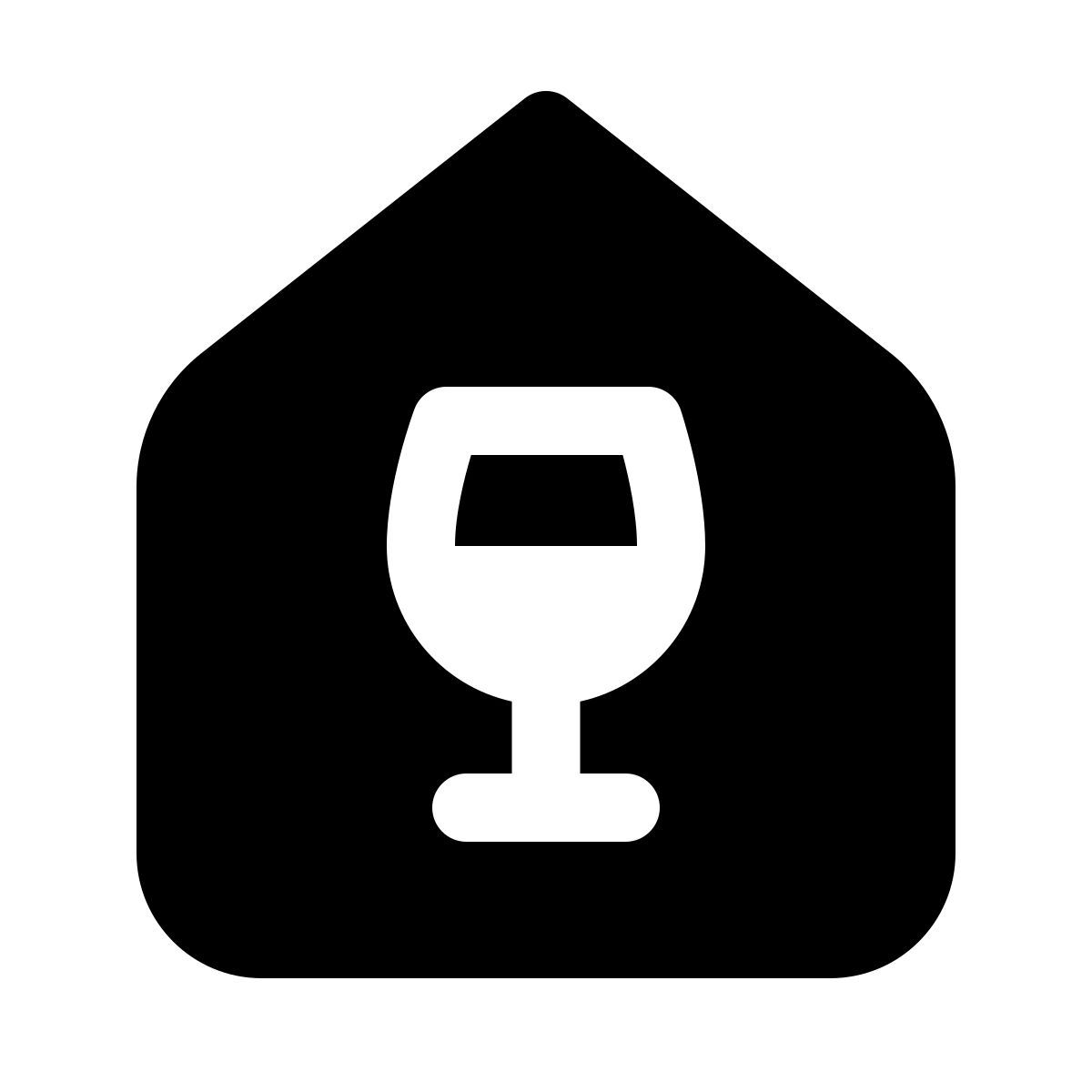 windows 11 filled style construcción de bares icon