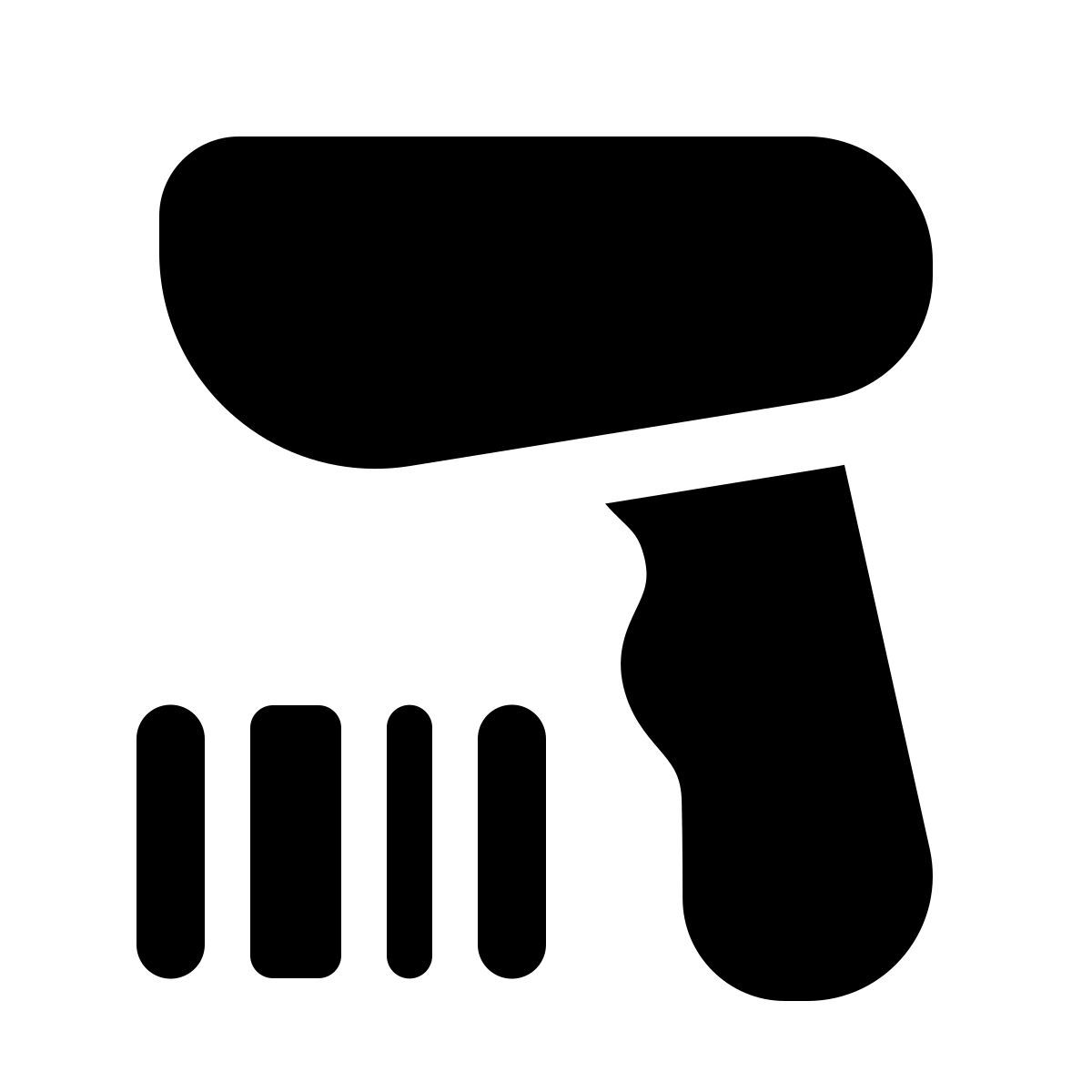 windows 11 filled style escáner de código de barras 2 filled icon