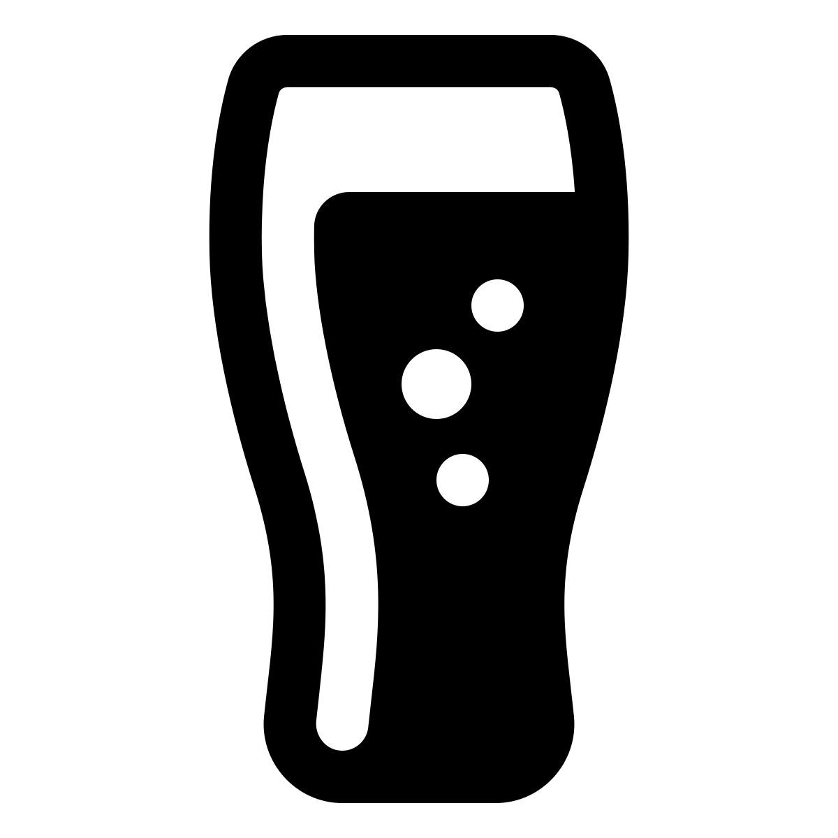 windows 11 filled style bierglas icon