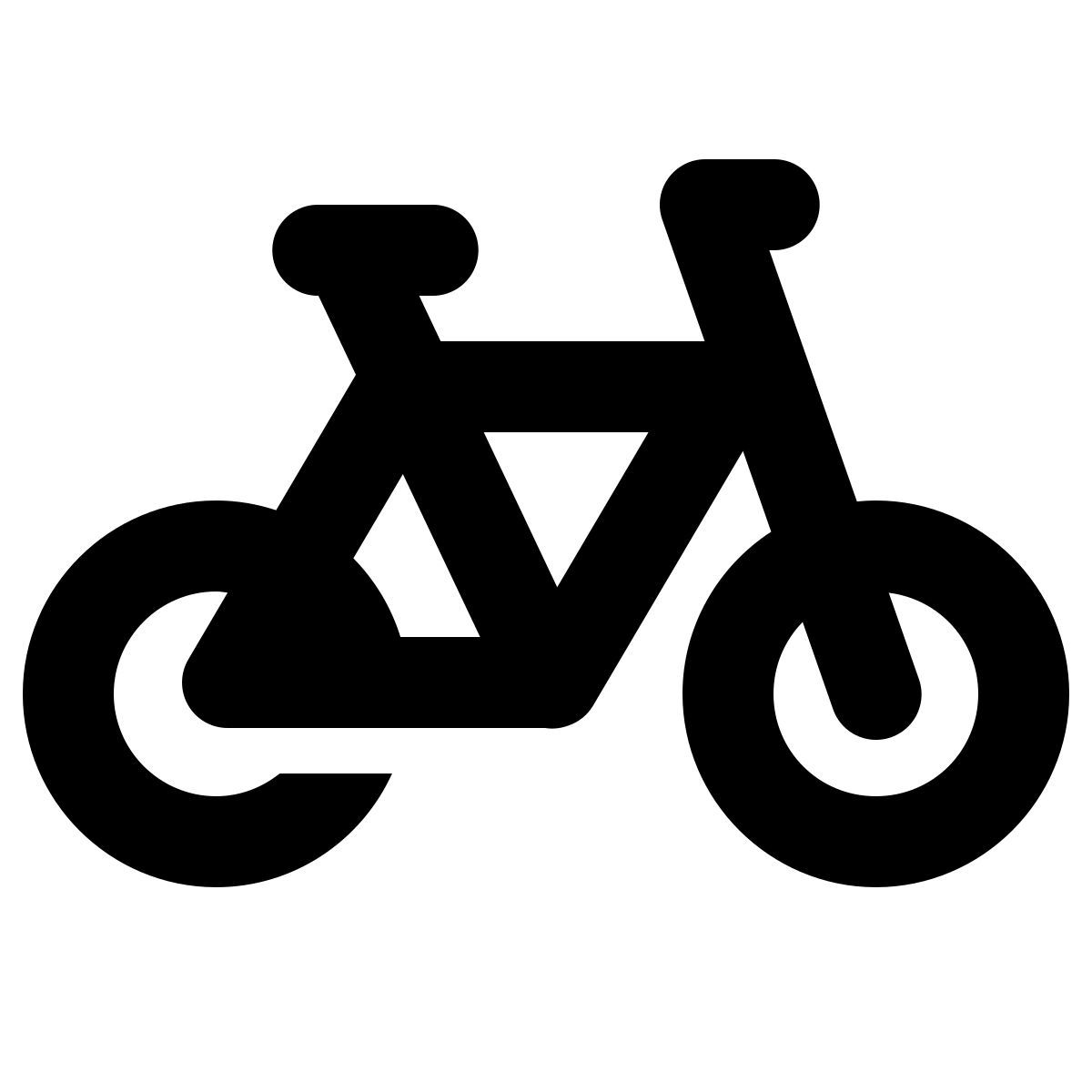 windows 11 filled style bicycle icon