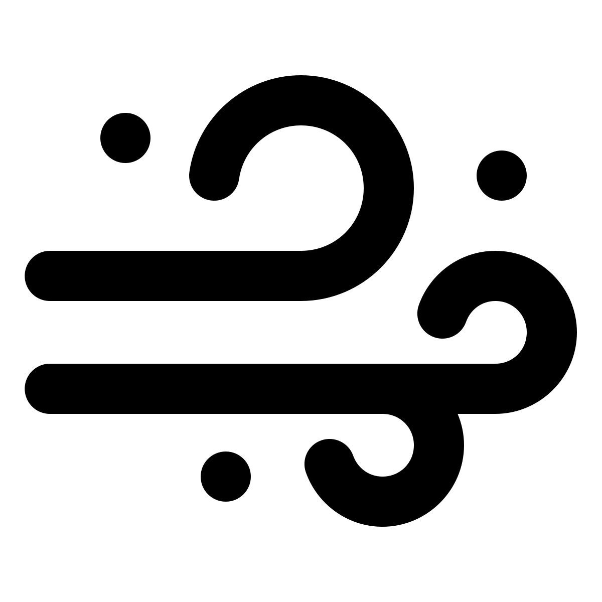 windows 11 filled style la nieve que sopla icon