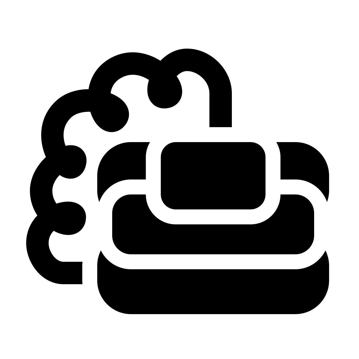 windows 11 filled style bomba com timer icon