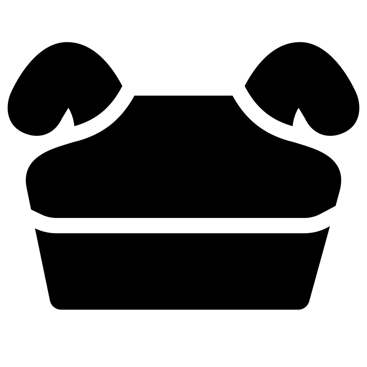 windows 11 filled style asiento alzador para automóvil icon