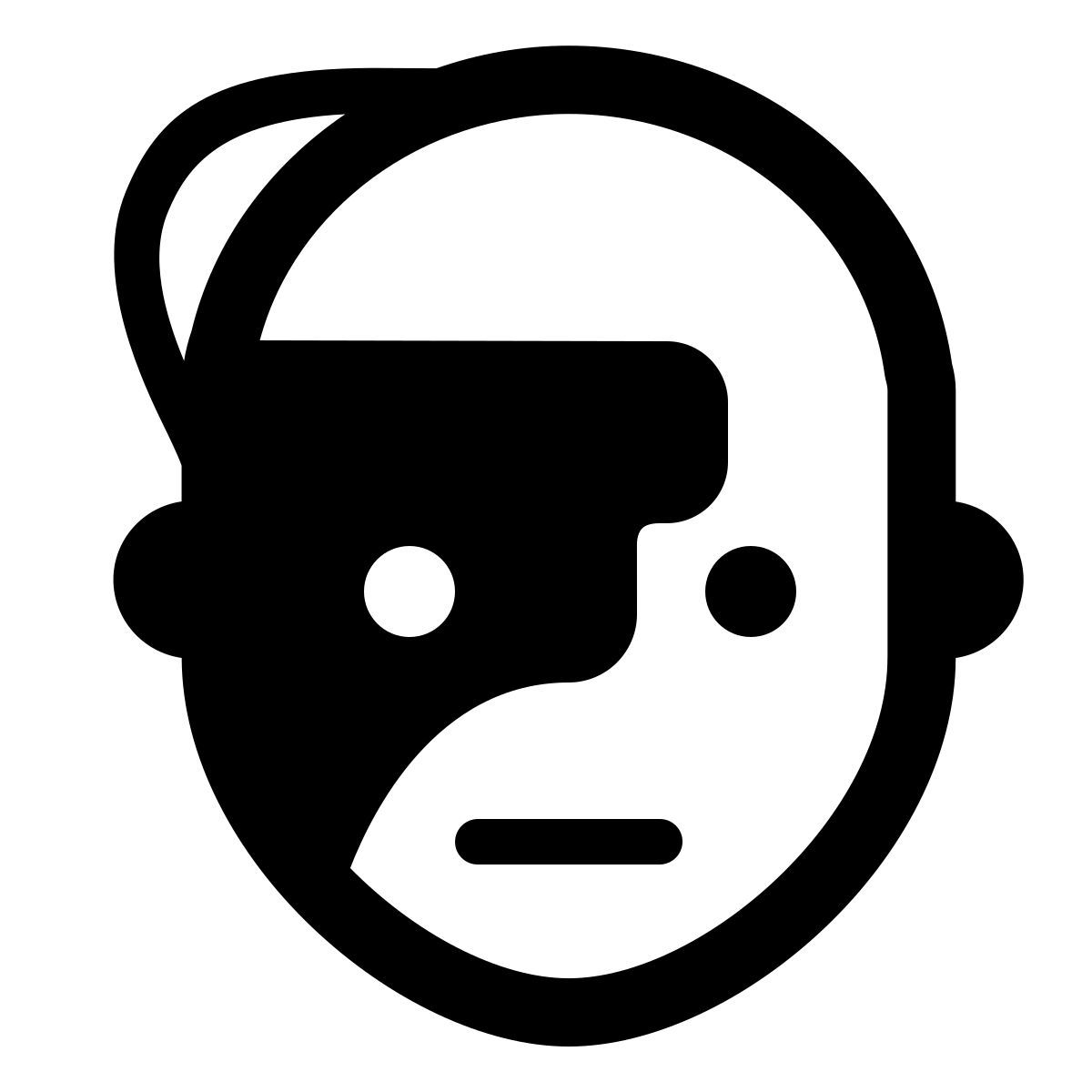 windows 11 filled style testa di borg icon