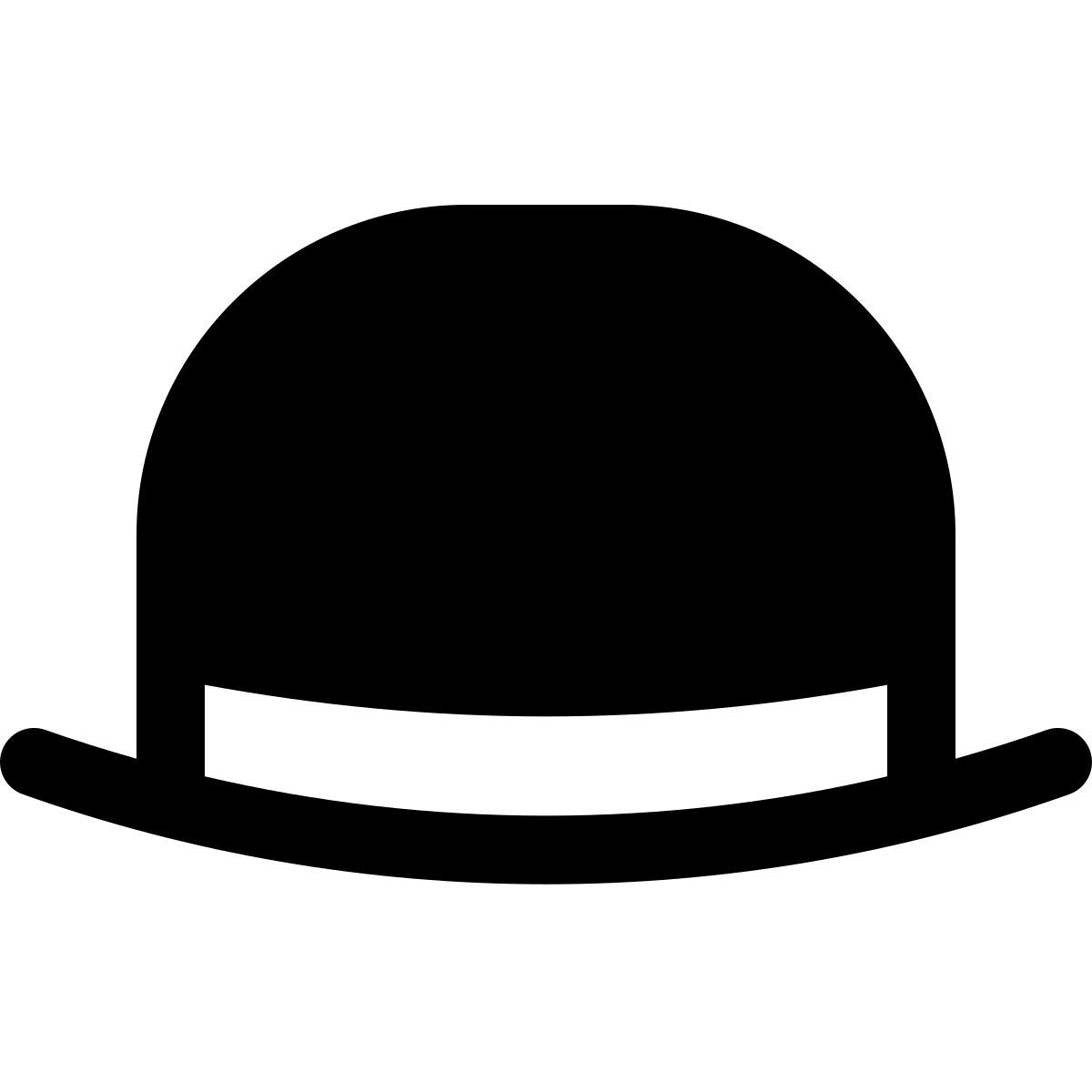 windows 11 filled style 圆顶硬礼帽 icon