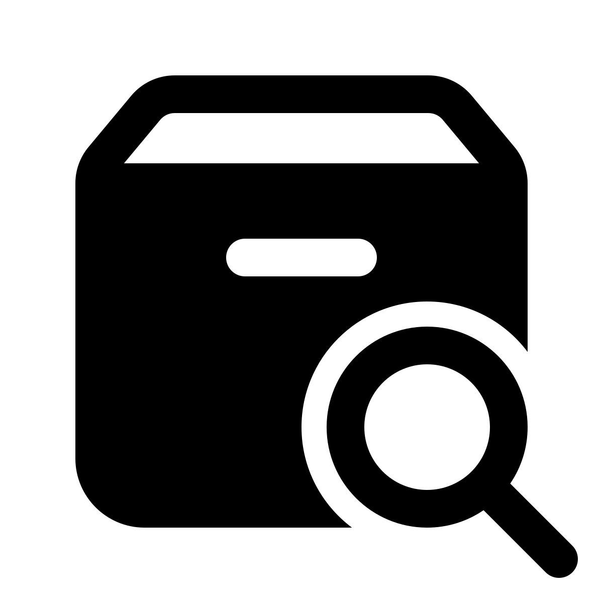 windows 11 filled style recherche de boîte icon