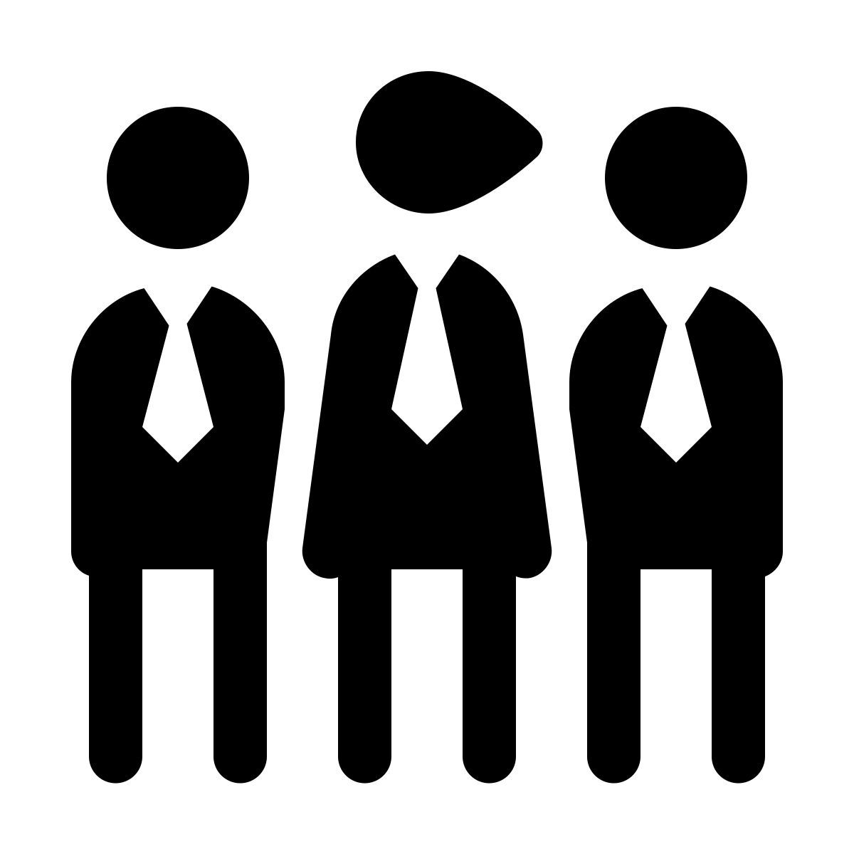 windows 11 filled style 사업가 icon