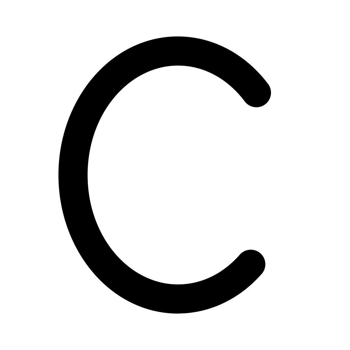 windows 11 filled style c icon