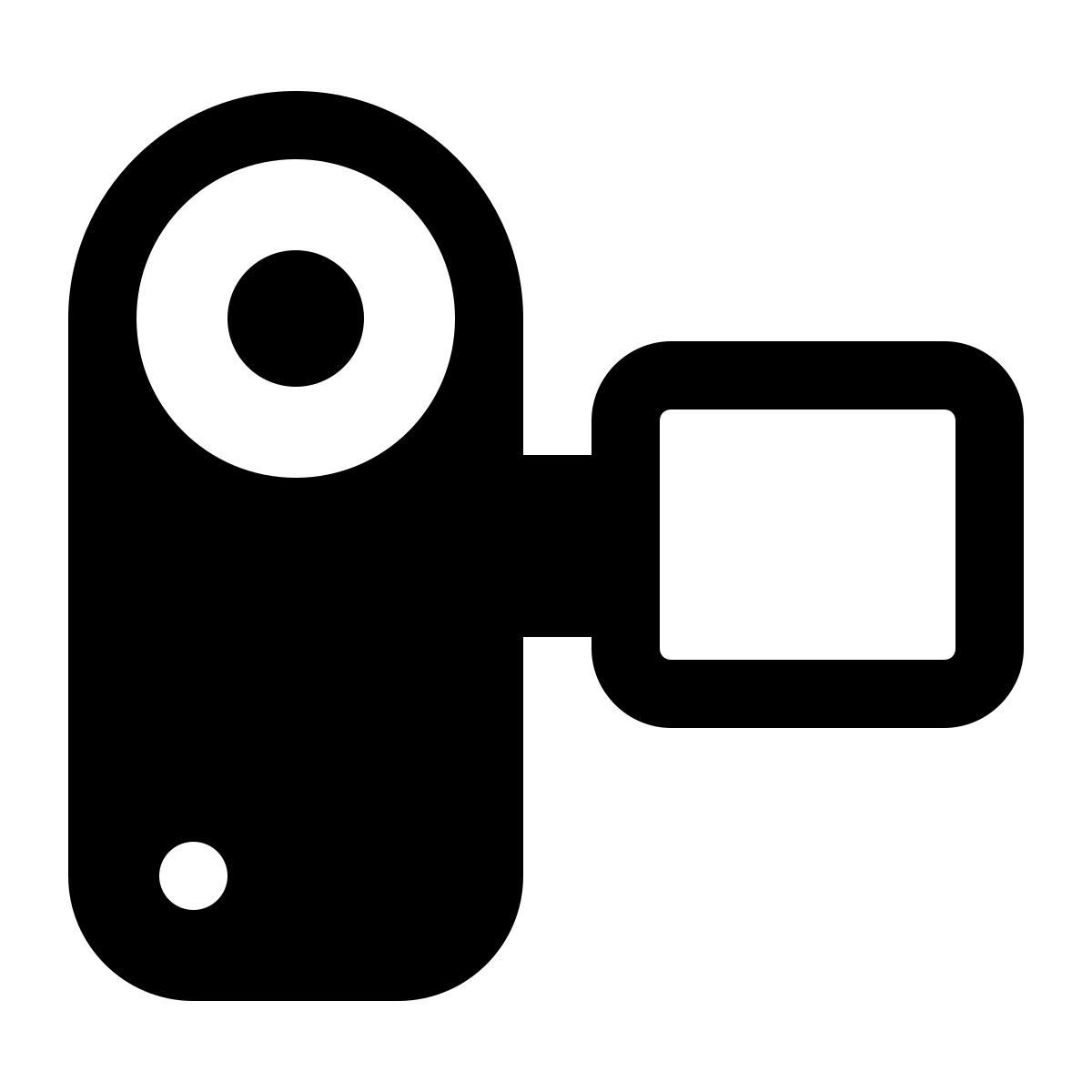 windows 11 filled style camcorder icon