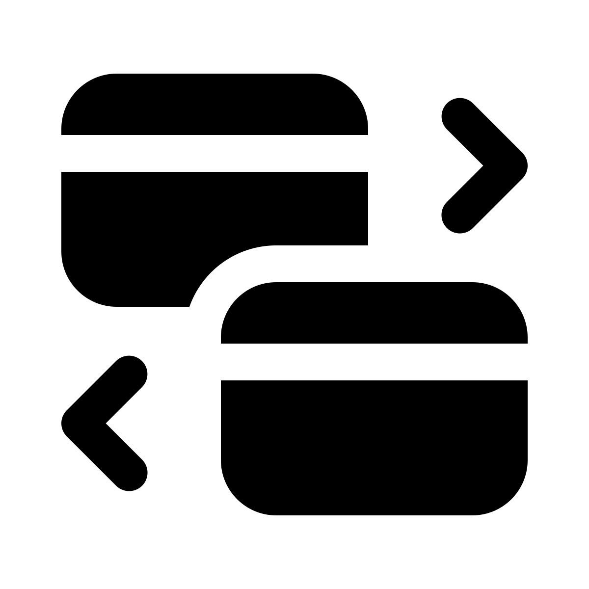 windows 11 filled style 卡片交换 icon