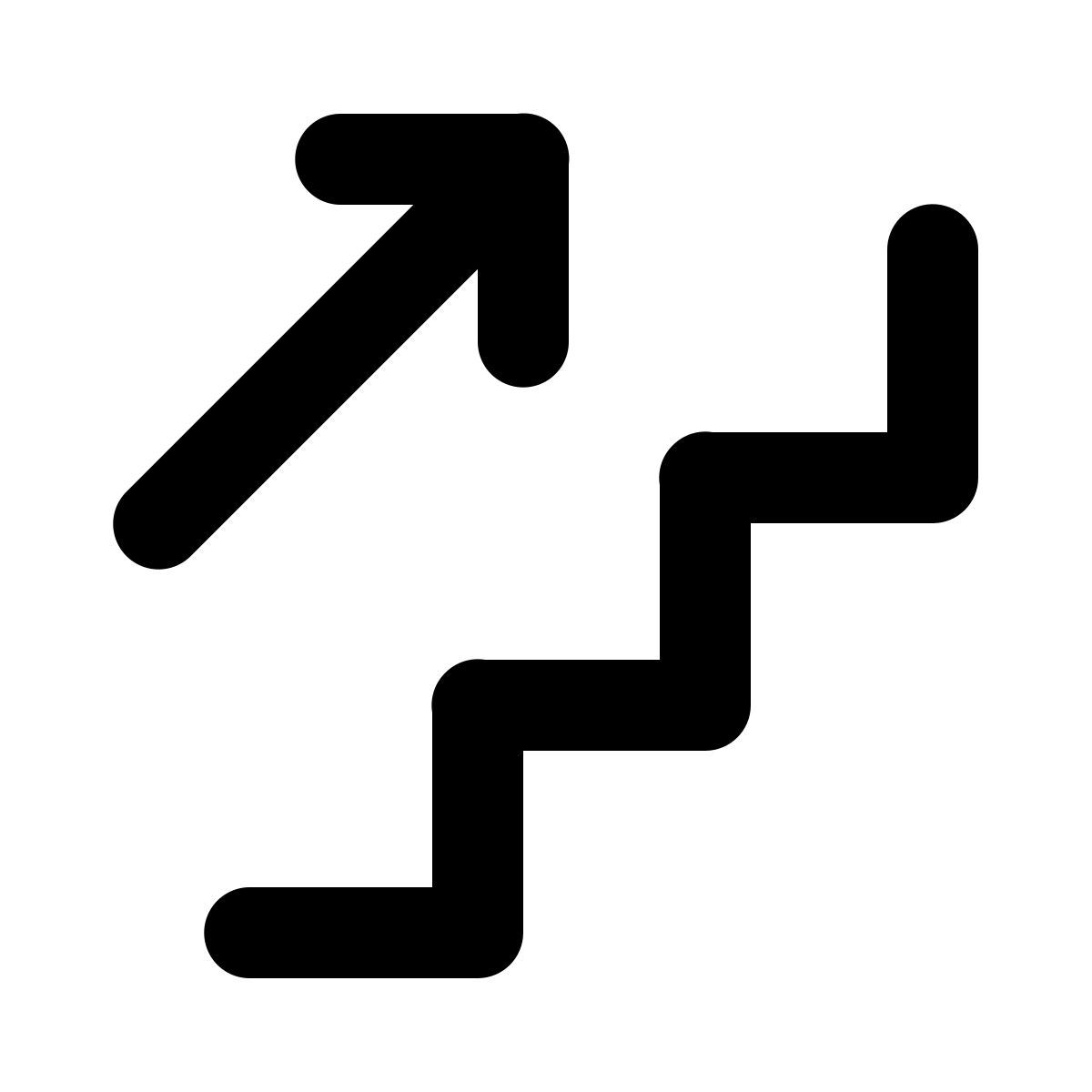 windows 11 filled style escalera icon