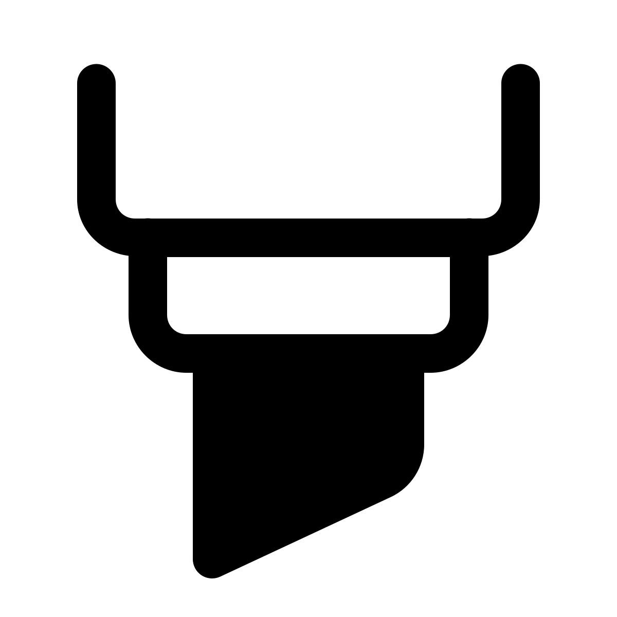 windows 11 filled style chisel tip marker icon