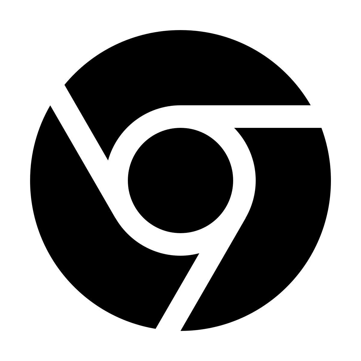 windows 11 filled style chrome icon