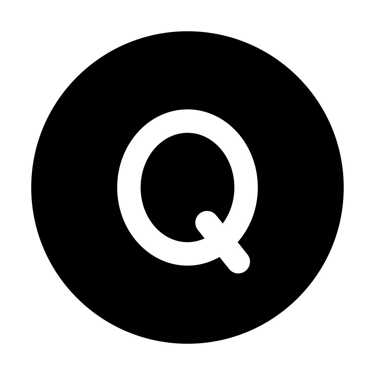 windows 11 filled style 圆圈q icon