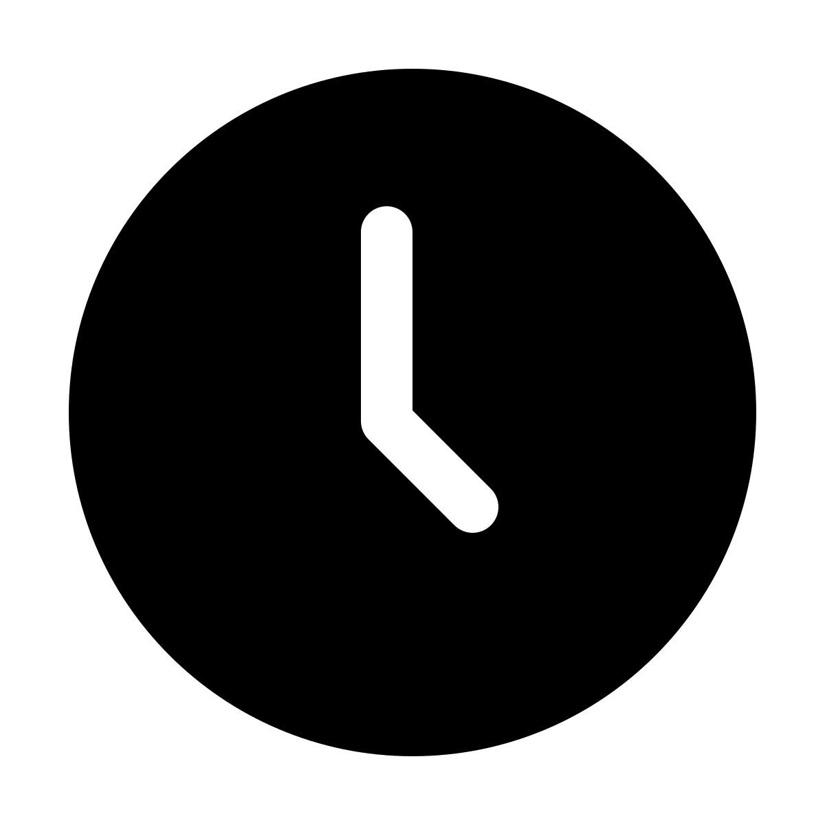 windows 11 filled style reloj icon
