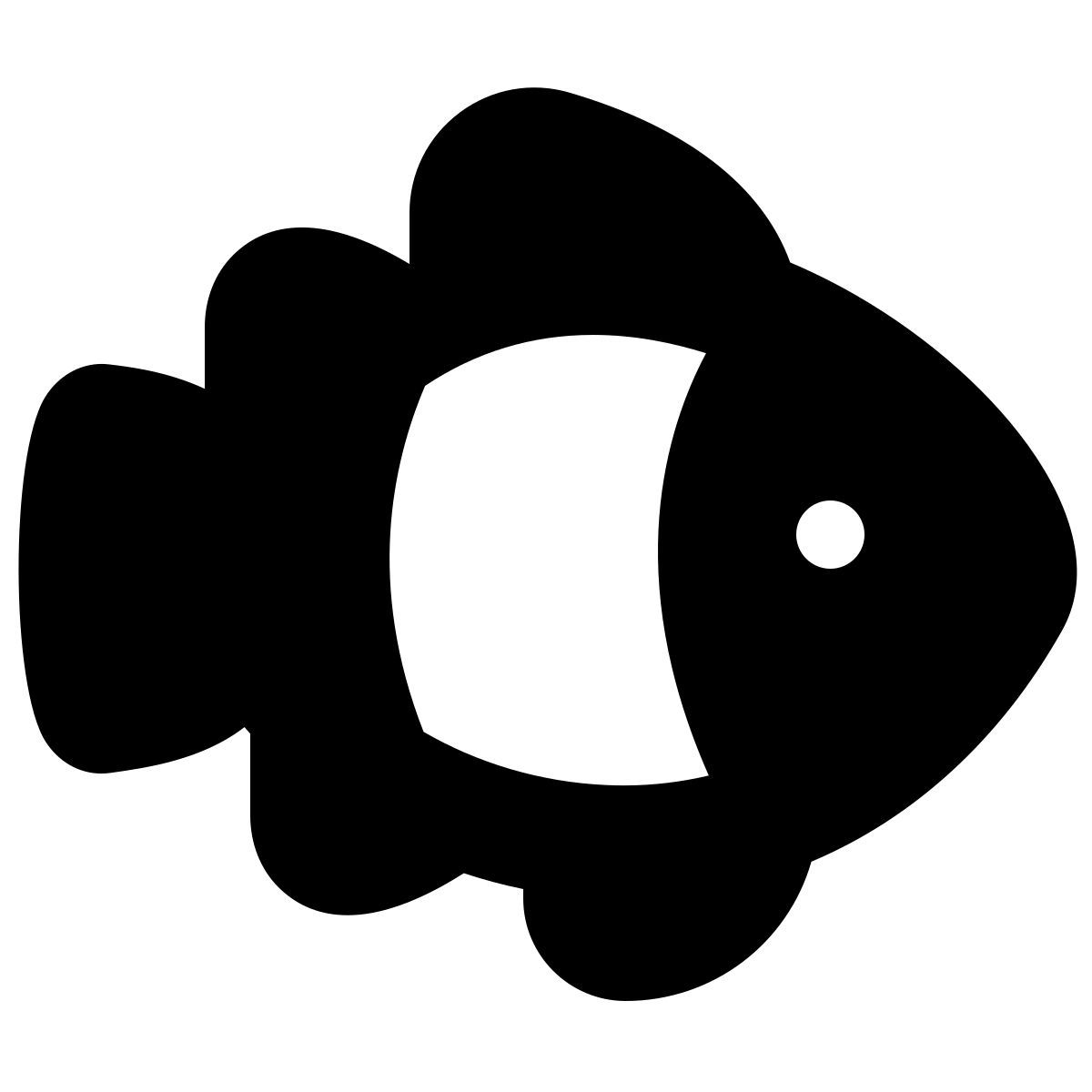 windows 11 filled style poisson clown icon