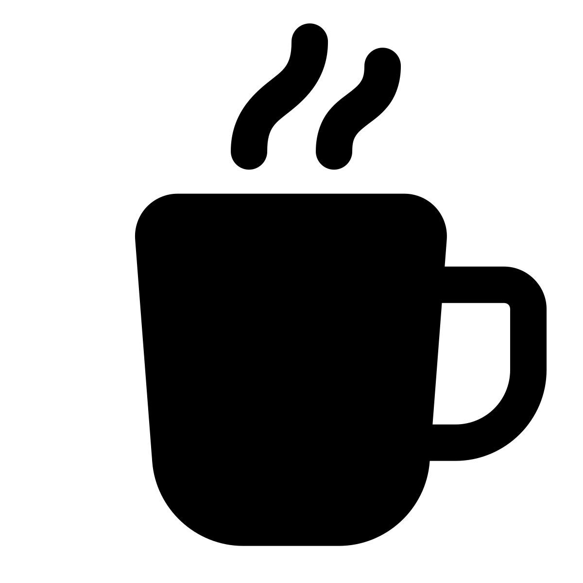 windows 11 filled style heiße schokolade icon