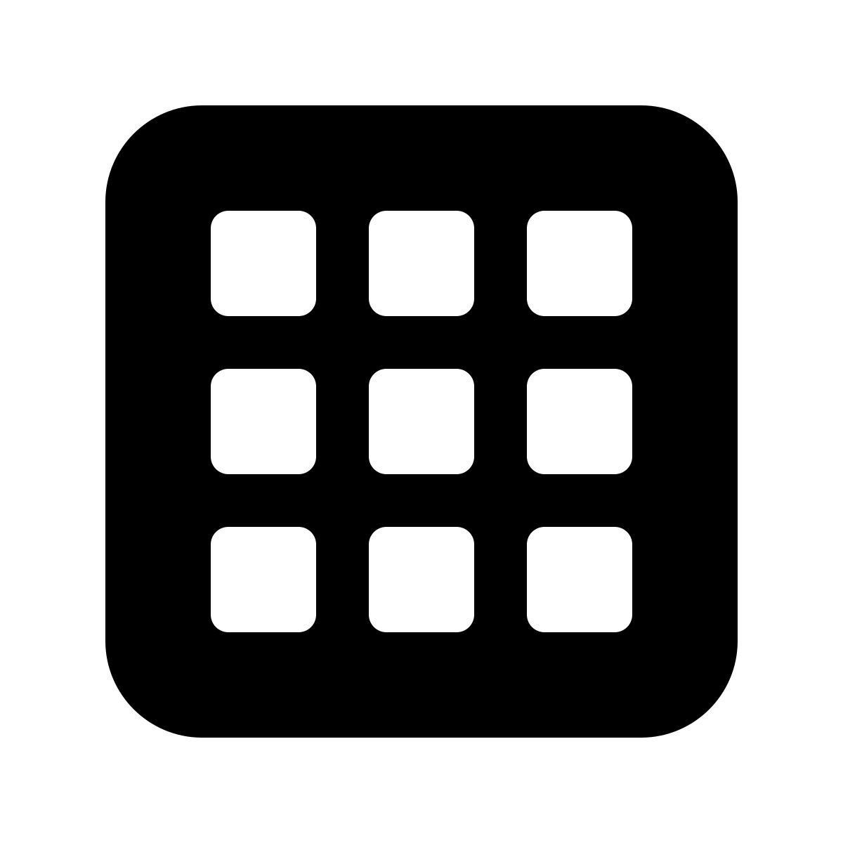 windows 11 filled style pannello di controllo icon