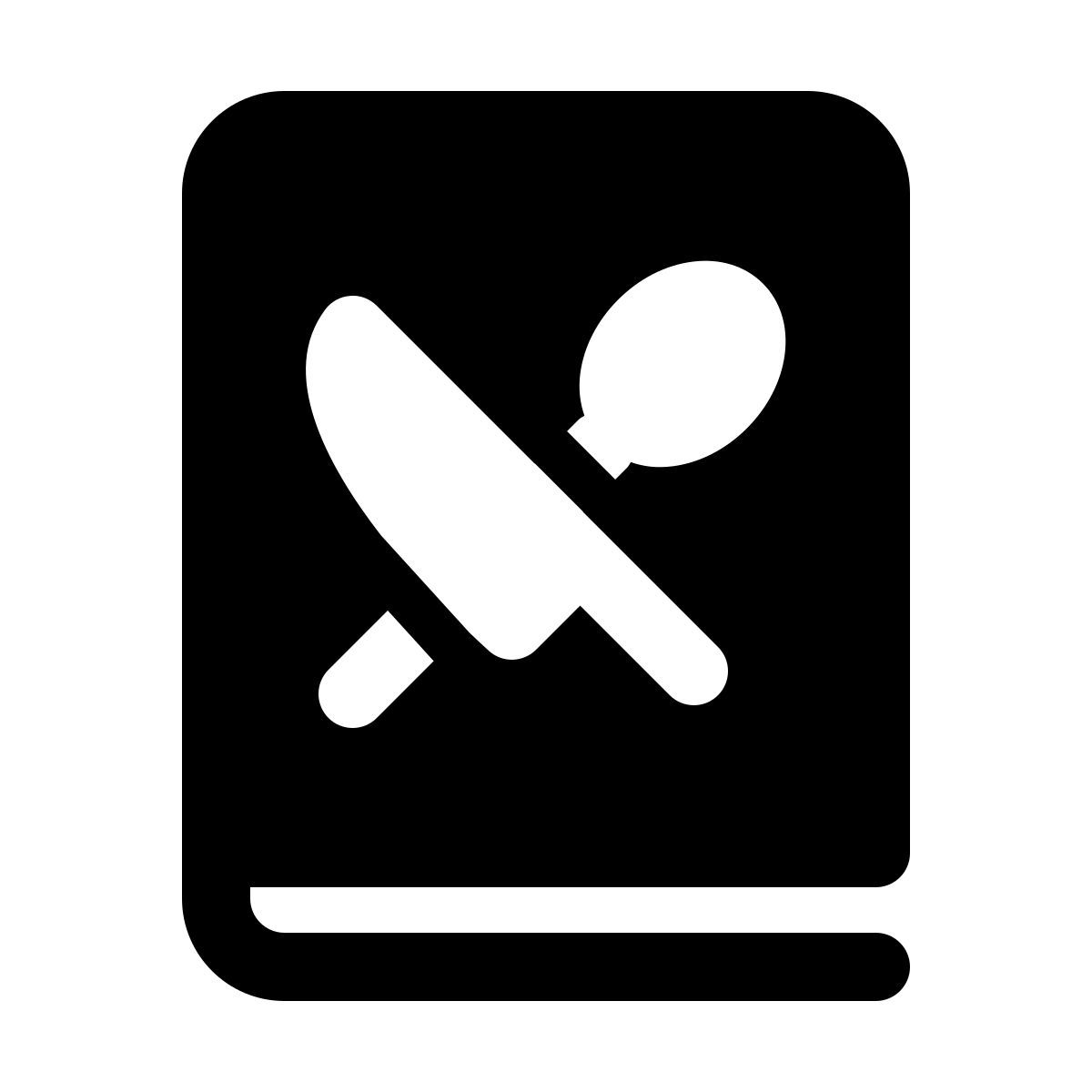 windows 11 filled style cooking book icon