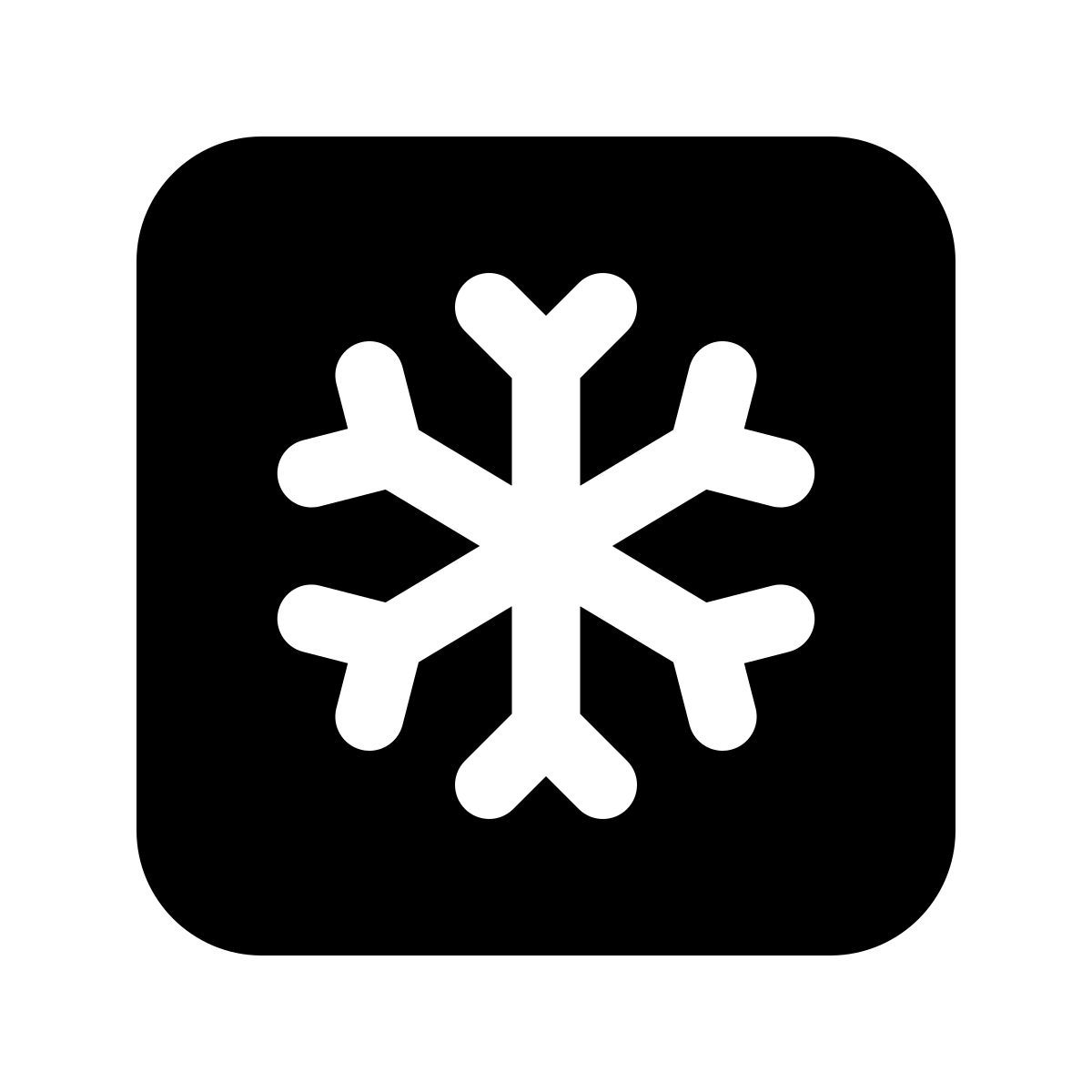 windows 11 filled style raffreddamento icon