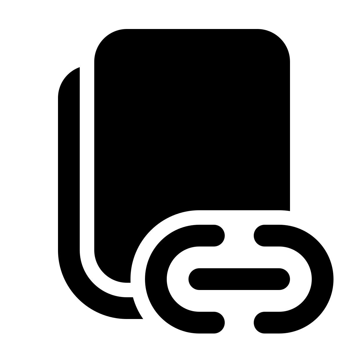 windows 11 filled style 링크 복사 icon