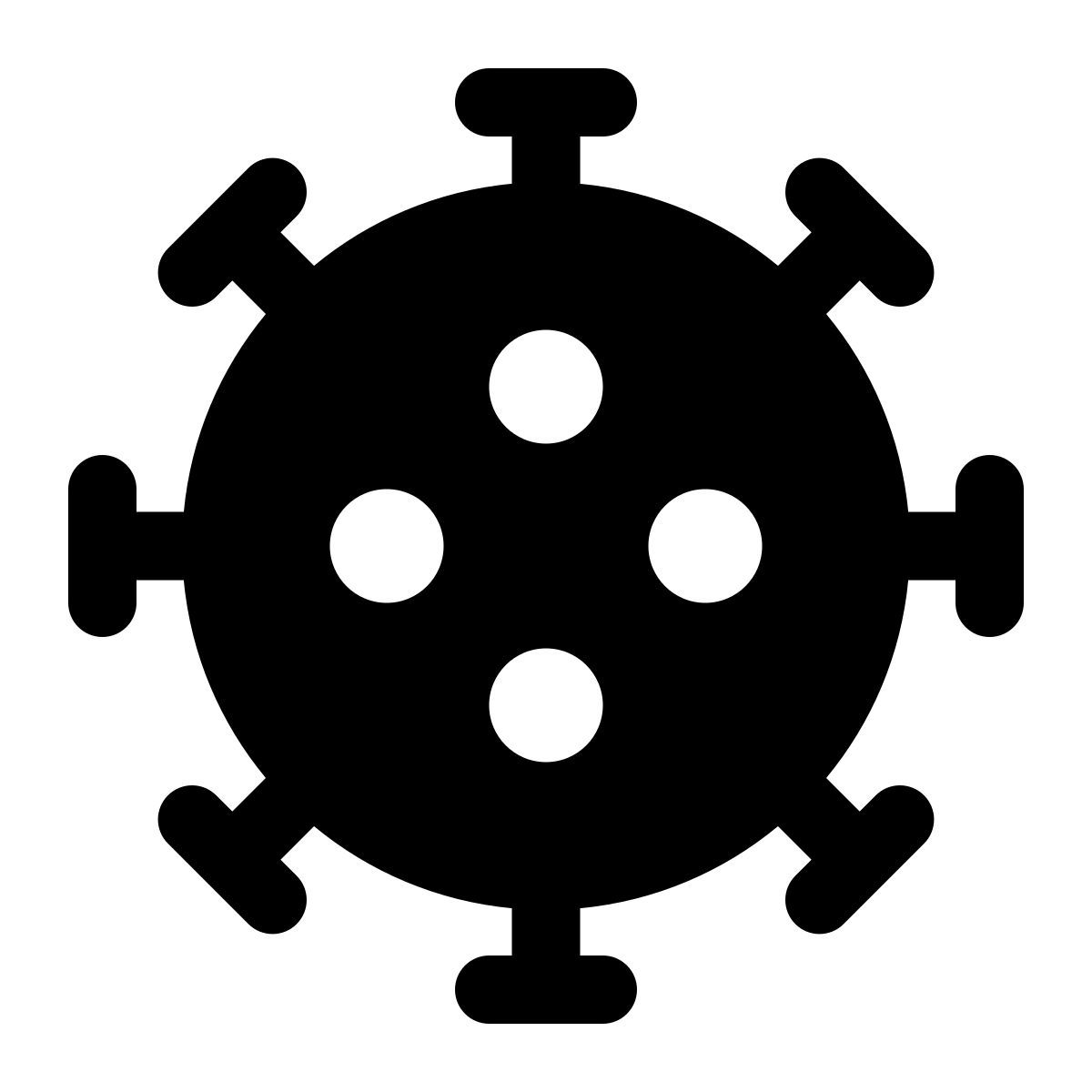 windows 11 filled style corona icon