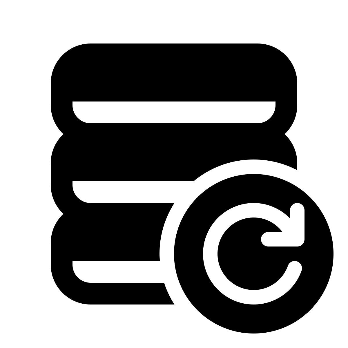 windows 11 filled style 数据库备份 icon