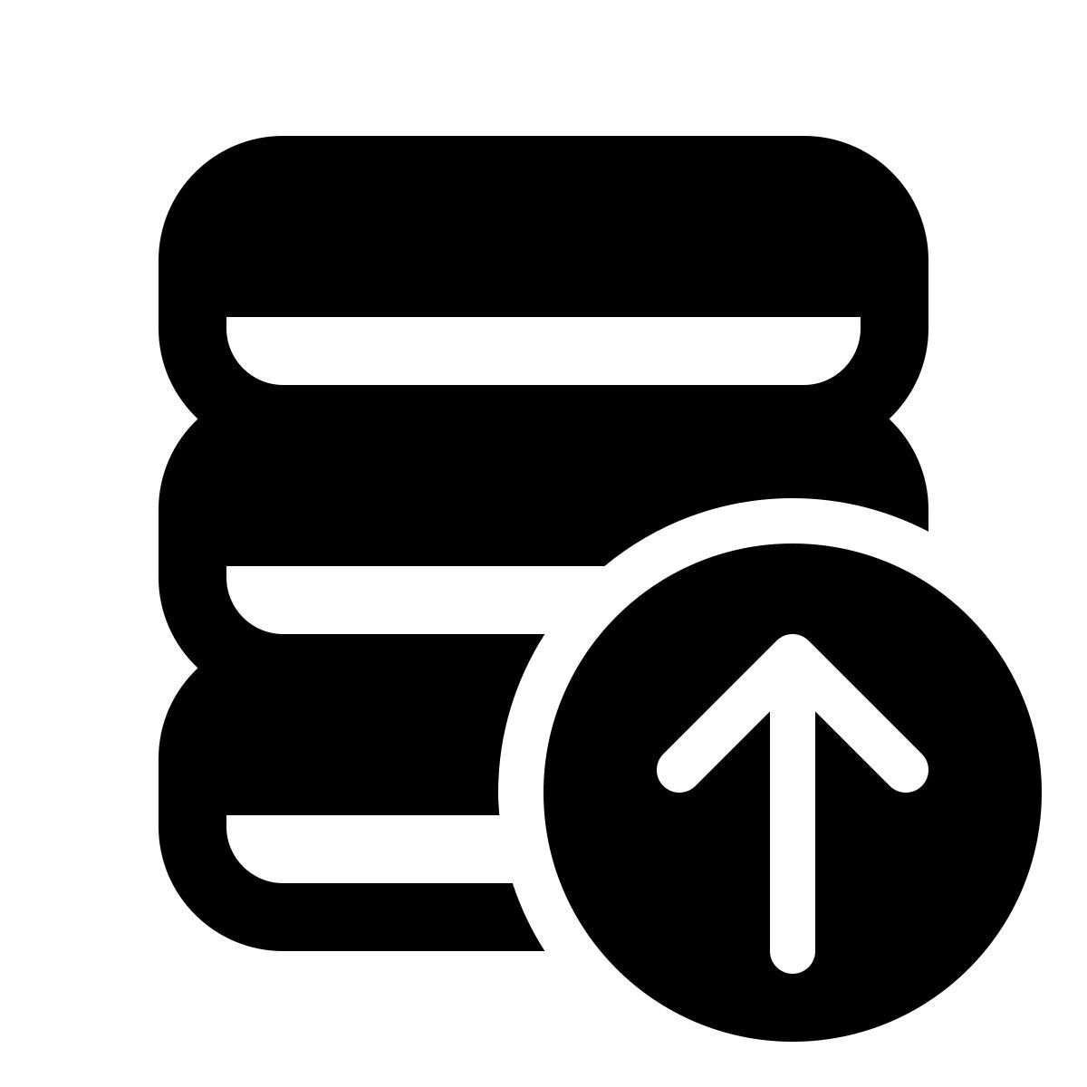windows 11 filled style ripristino del database icon