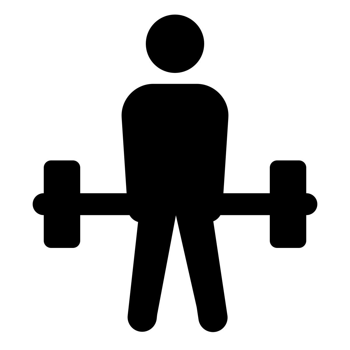 windows 11 filled style rutina de ejercicio icon