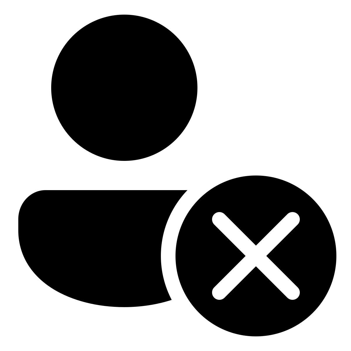 windows 11 filled style 删除用户男 icon