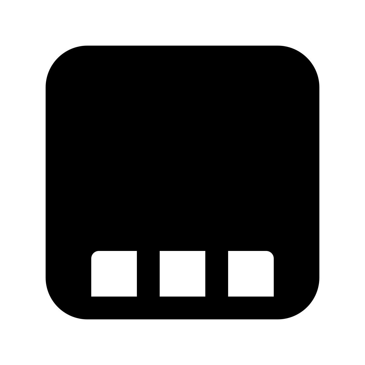 windows 11 filled style aplicación de escritorio icon