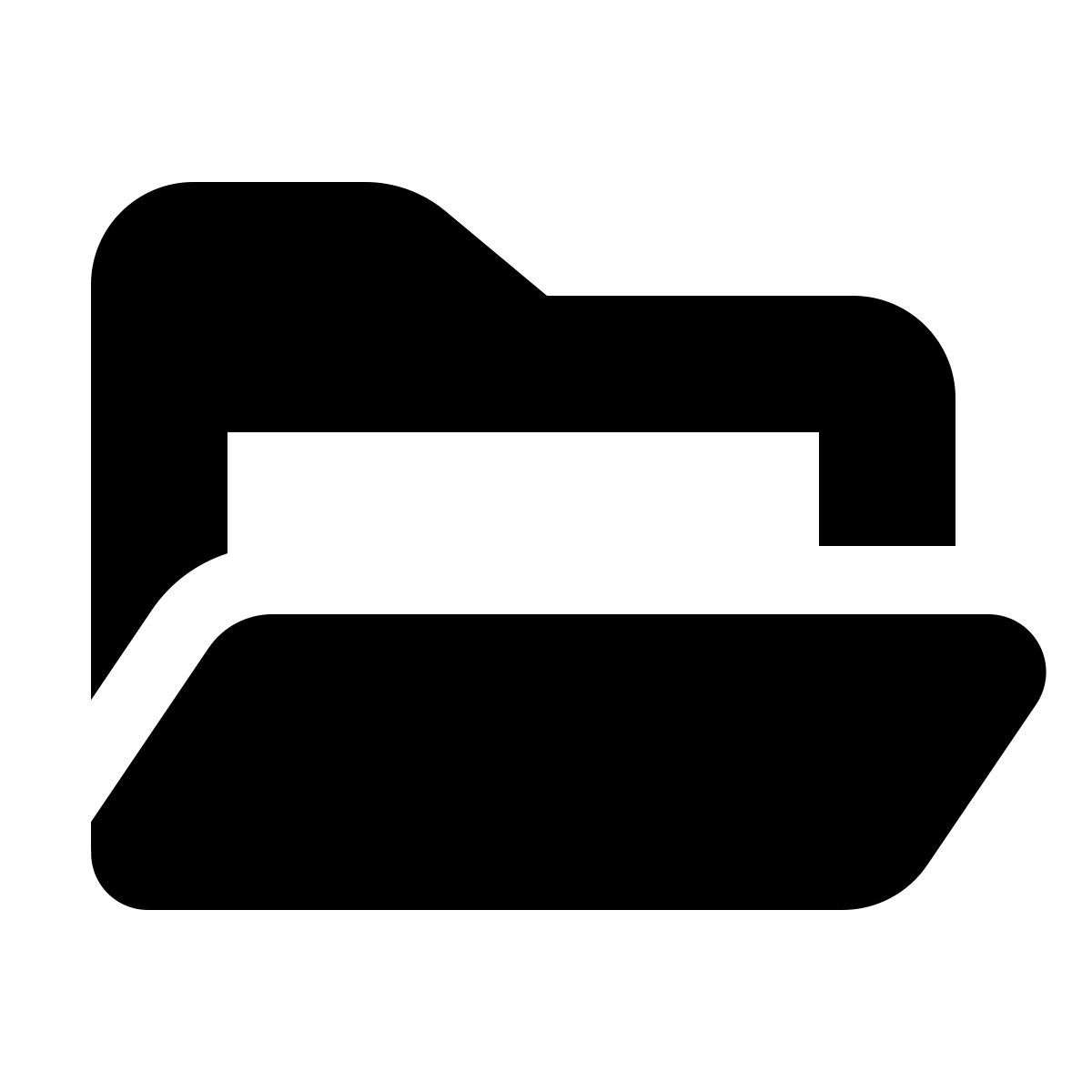 windows 11 filled style 文件夹中的文档 icon