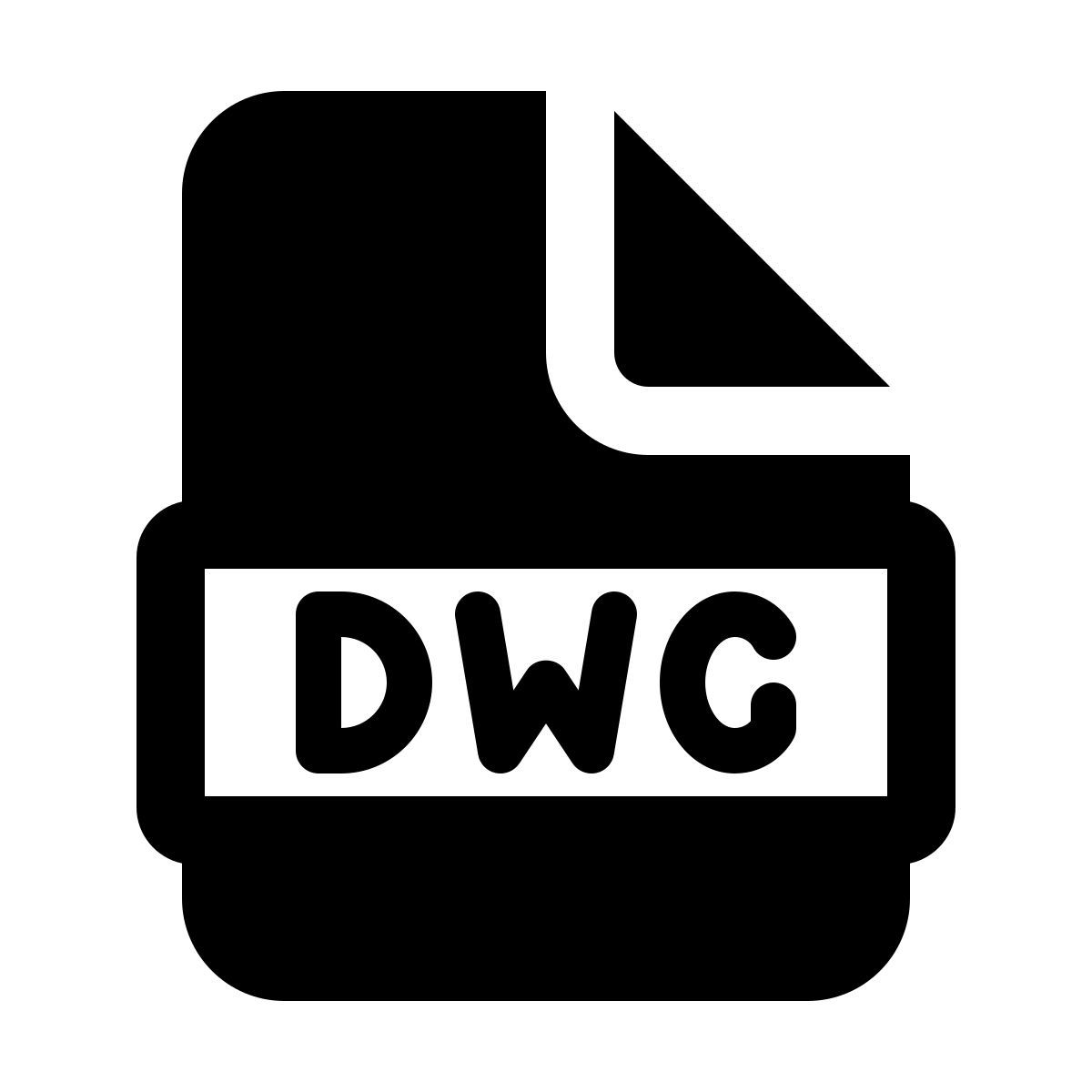 windows 11 filled style .dwg icon