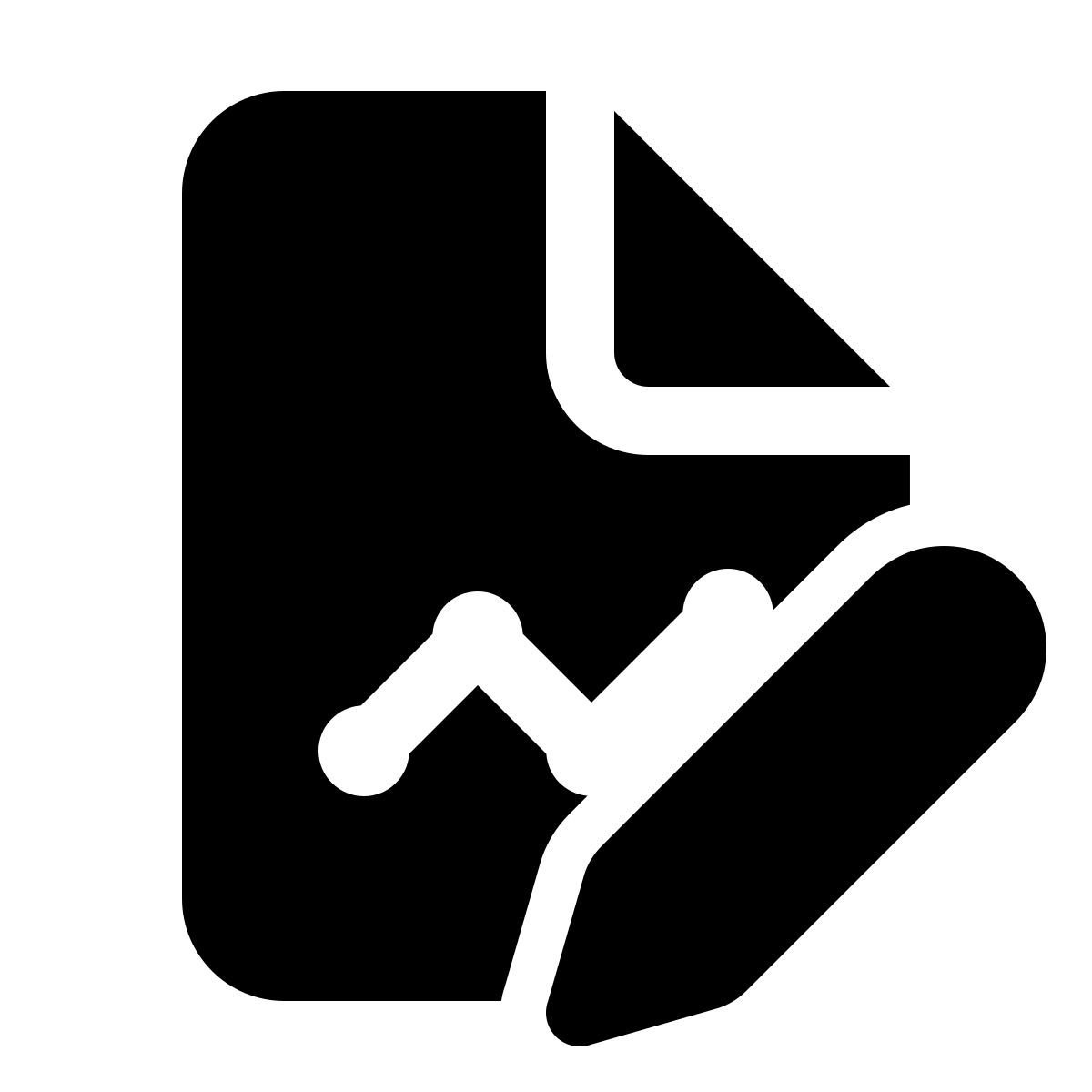 windows 11 filled style 그래프 보고서 편집 icon