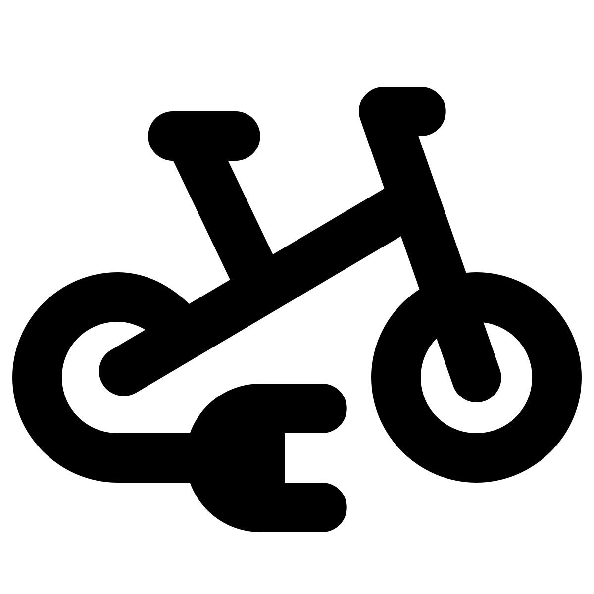 windows 11 filled style 电动自行车 icon