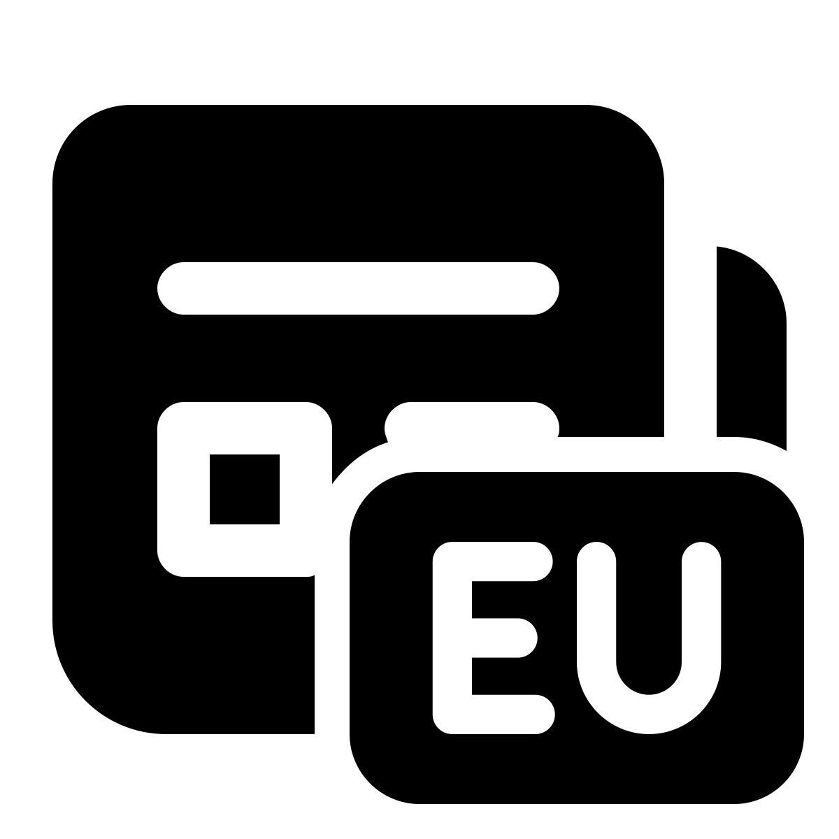 windows 11 filled style 欧洲新闻 icon