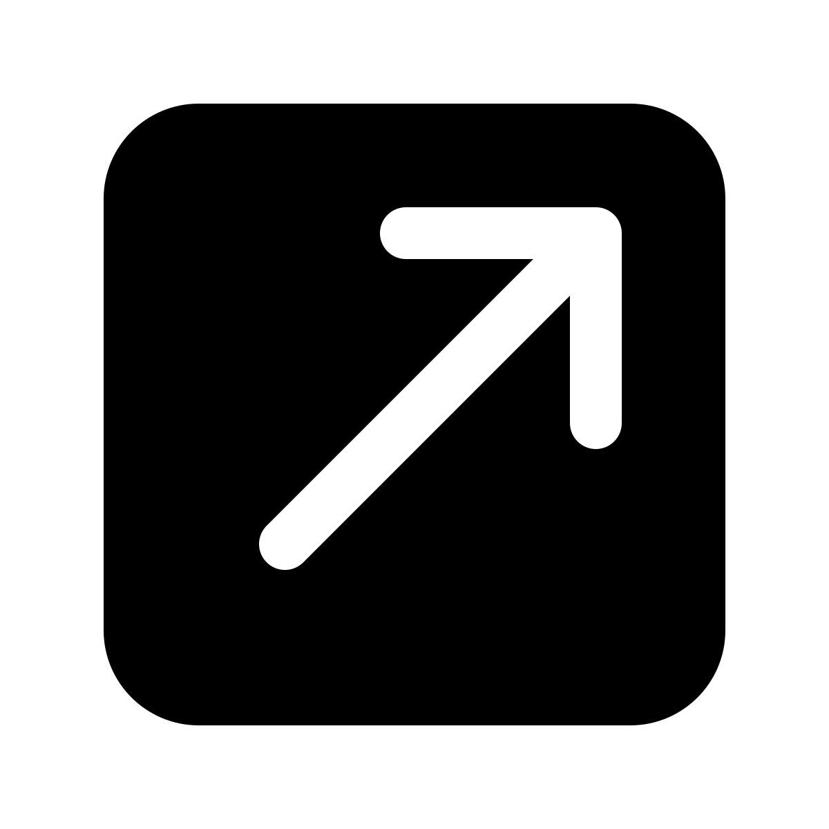 windows 11 filled style 外部链接方框 icon