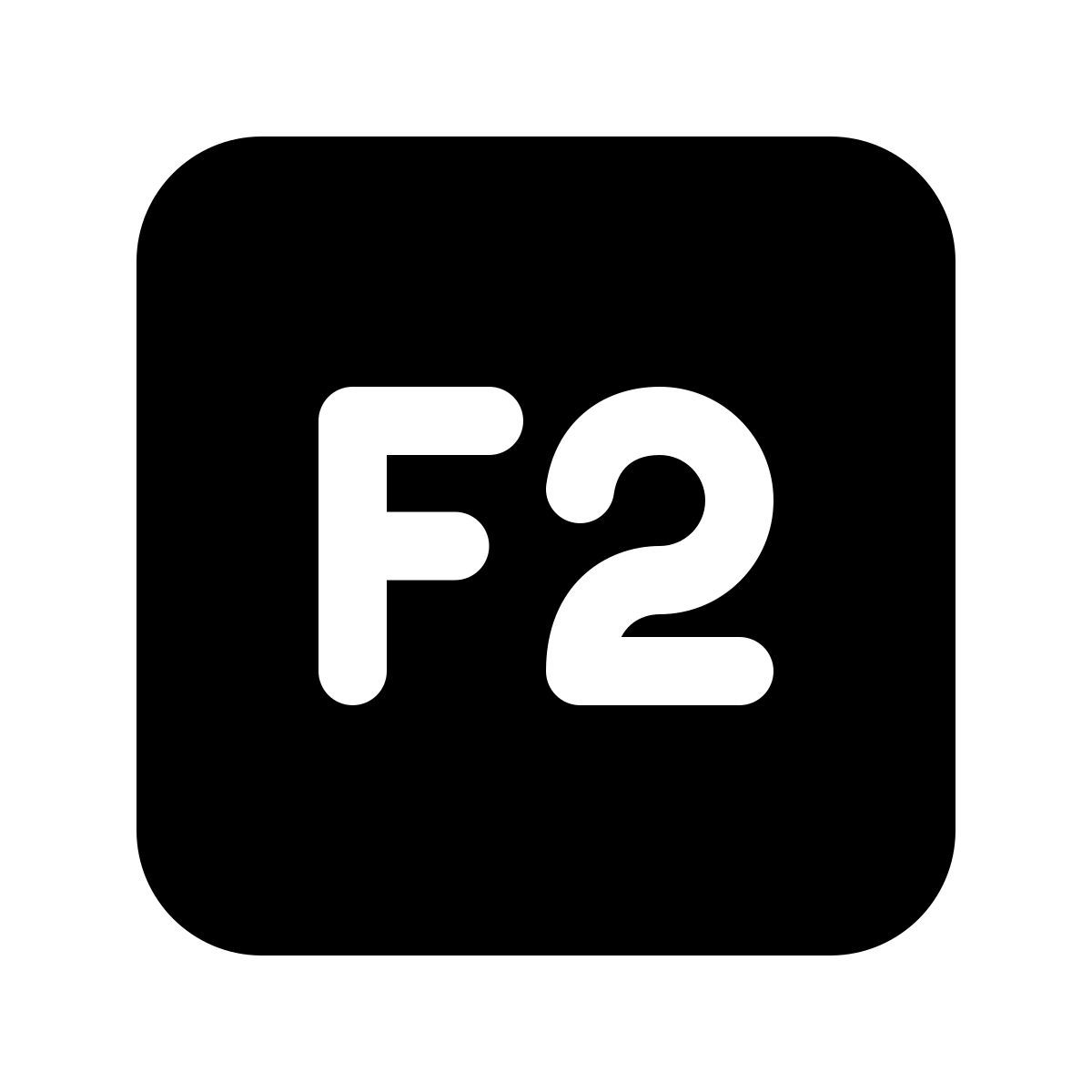 windows 11 filled style f2 键 icon
