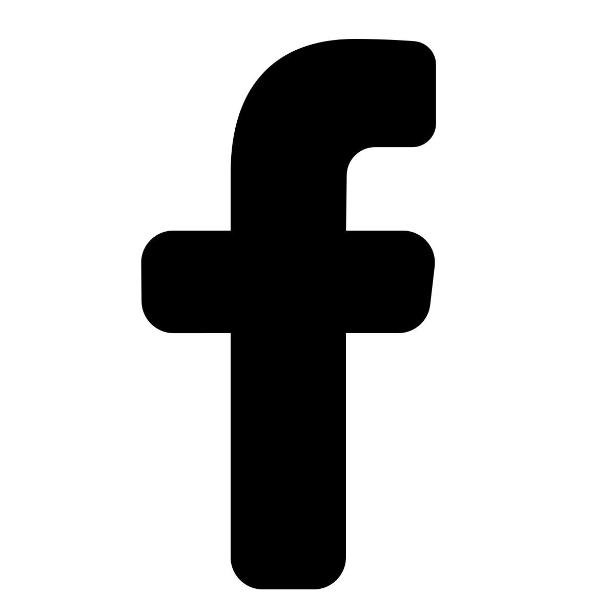 windows 11 filled style facebook f icon