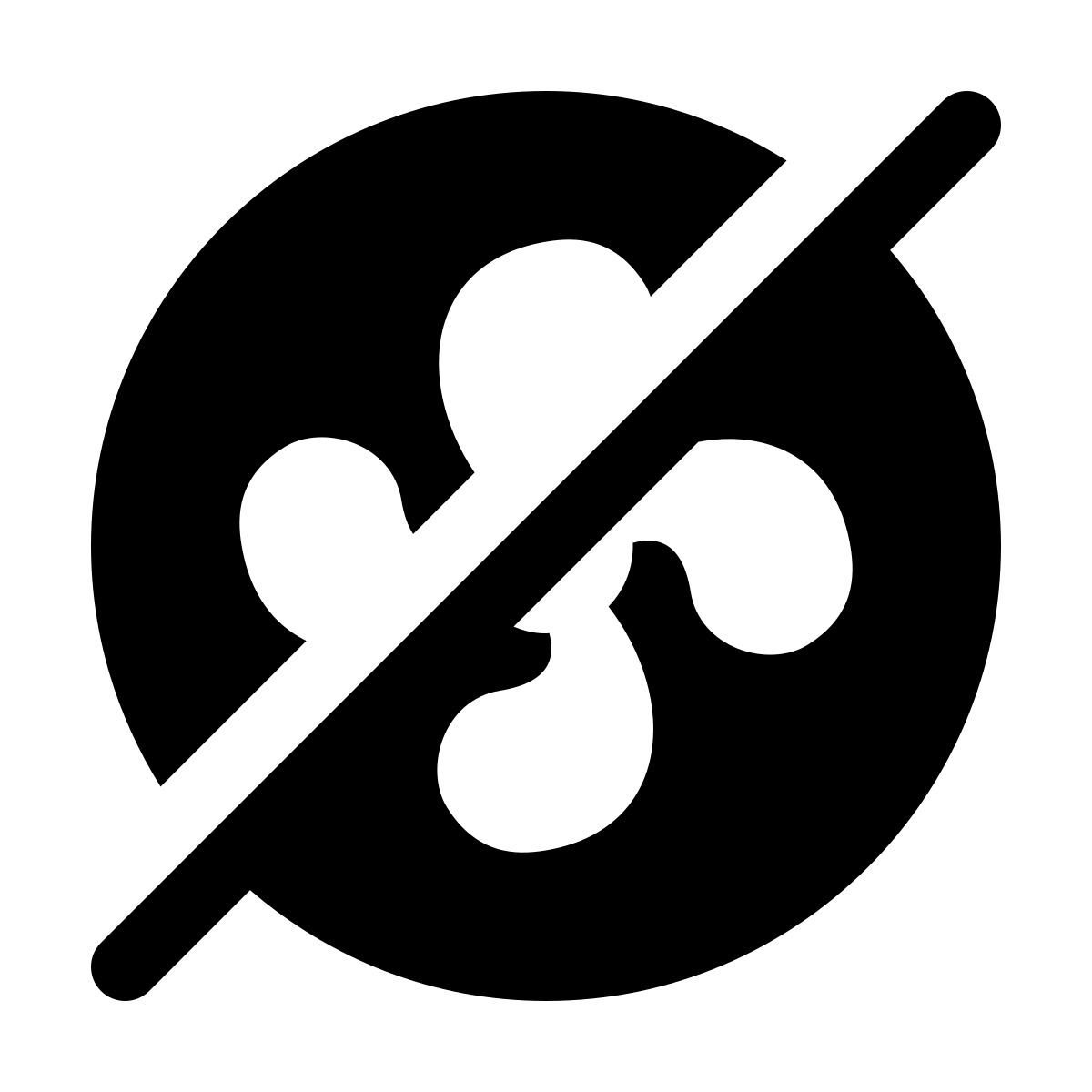 windows 11 filled style 扇出 icon