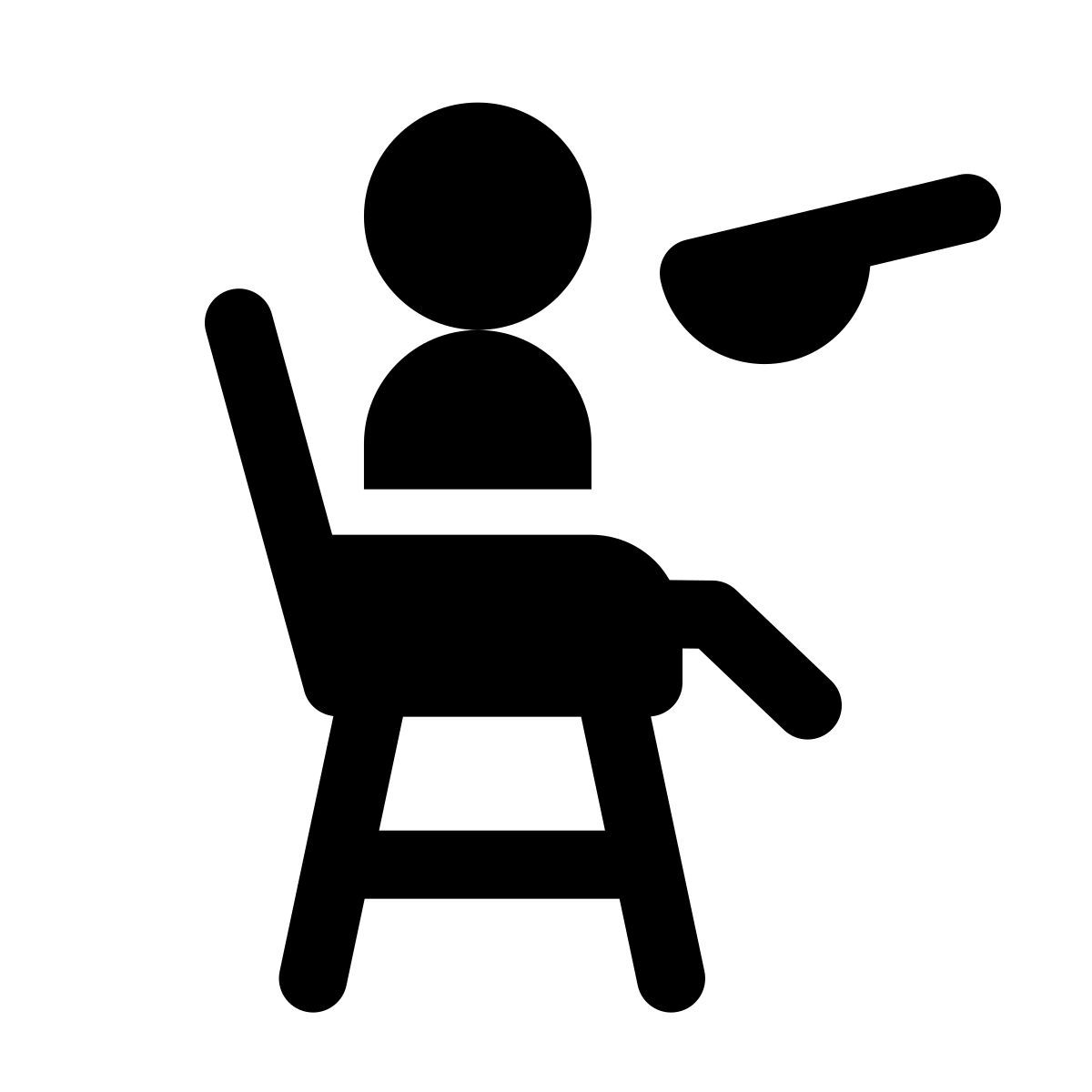 windows 11 filled style nourrir bébé icon