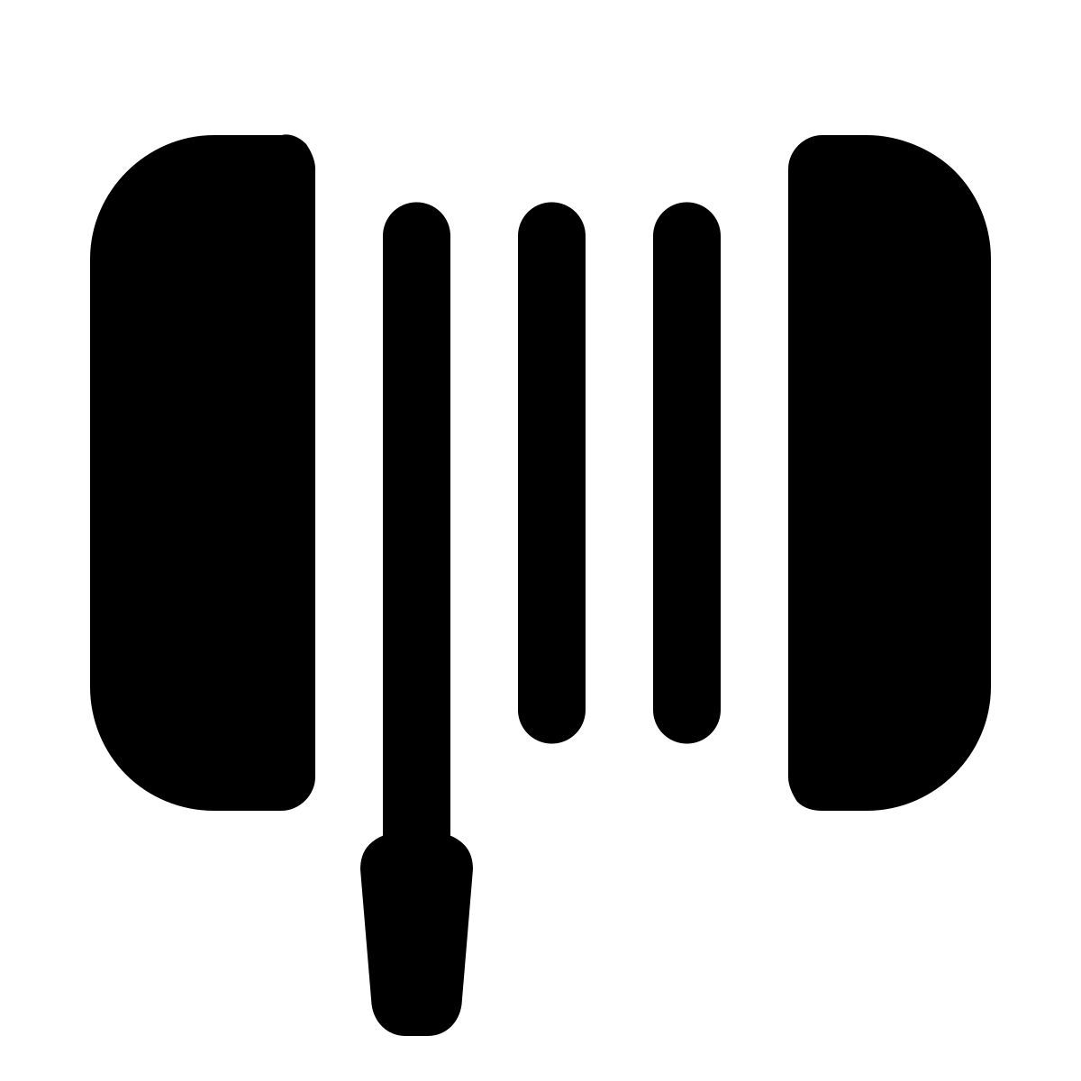 windows 11 filled style 消防水带 icon