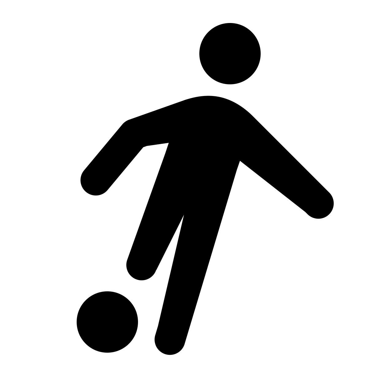 windows 11 filled style fußball icon