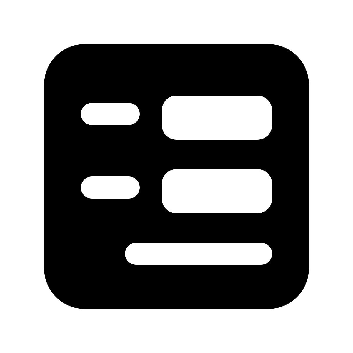 windows 11 filled style 형태 icon