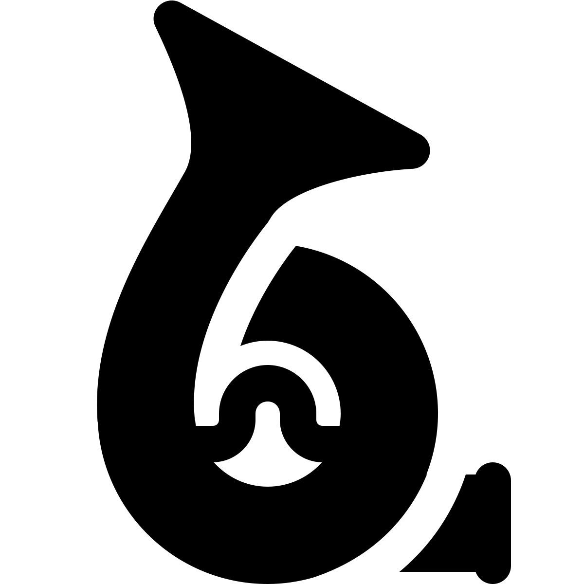 windows 11 filled style cuerno icon